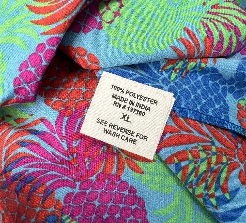 Pineapple Shirtdress XL - Image 10