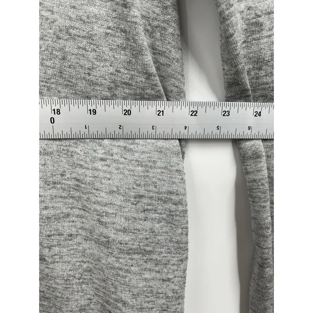 Wilfred Free Dress Aritzia Gail Gray Long Sleeve V-Neck Mini T-Shirt Size Medium - Image 10