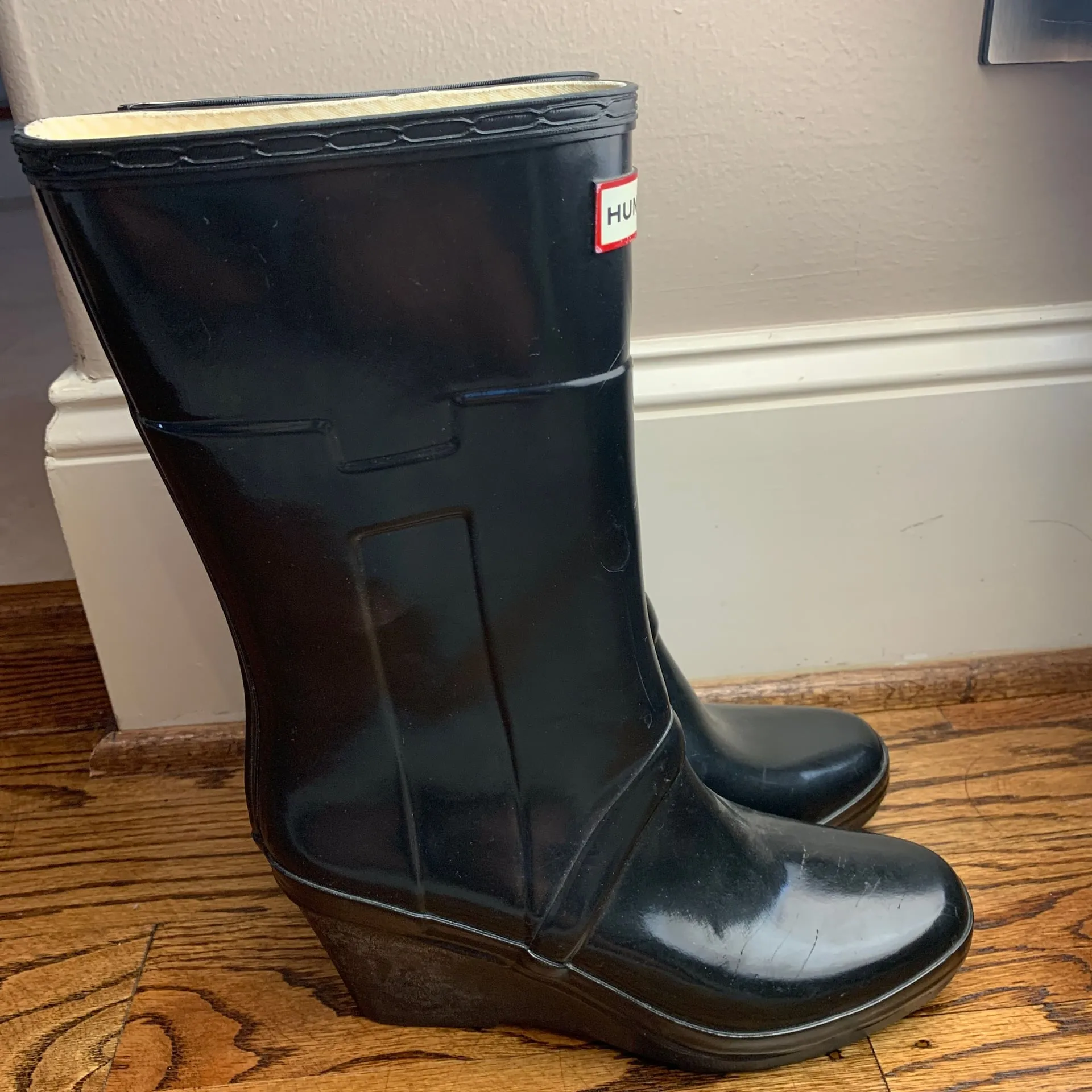 Hunter Boots women's Kellen wedge heel size 7 - Image 2