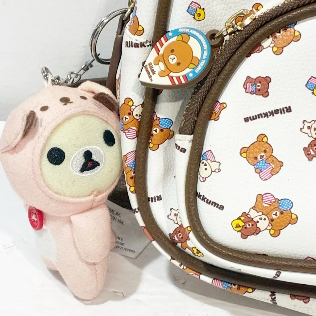 RILAKKUMA Backpack 20th Anniversary USA TOUR Limited Edition‎ Bag Purse Pouch - Image 3