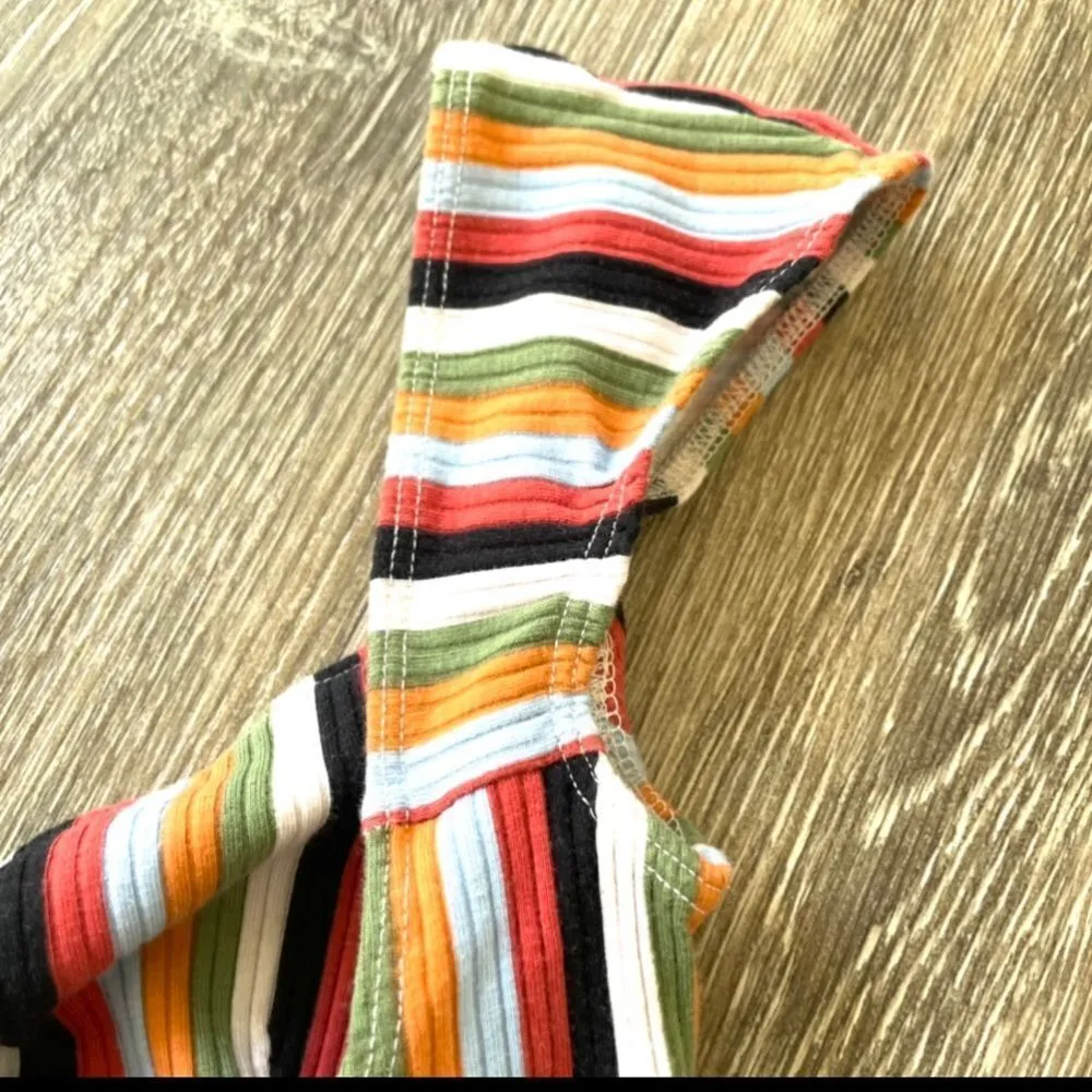 Out from Under Wanda tie front striped body suit - Image 12