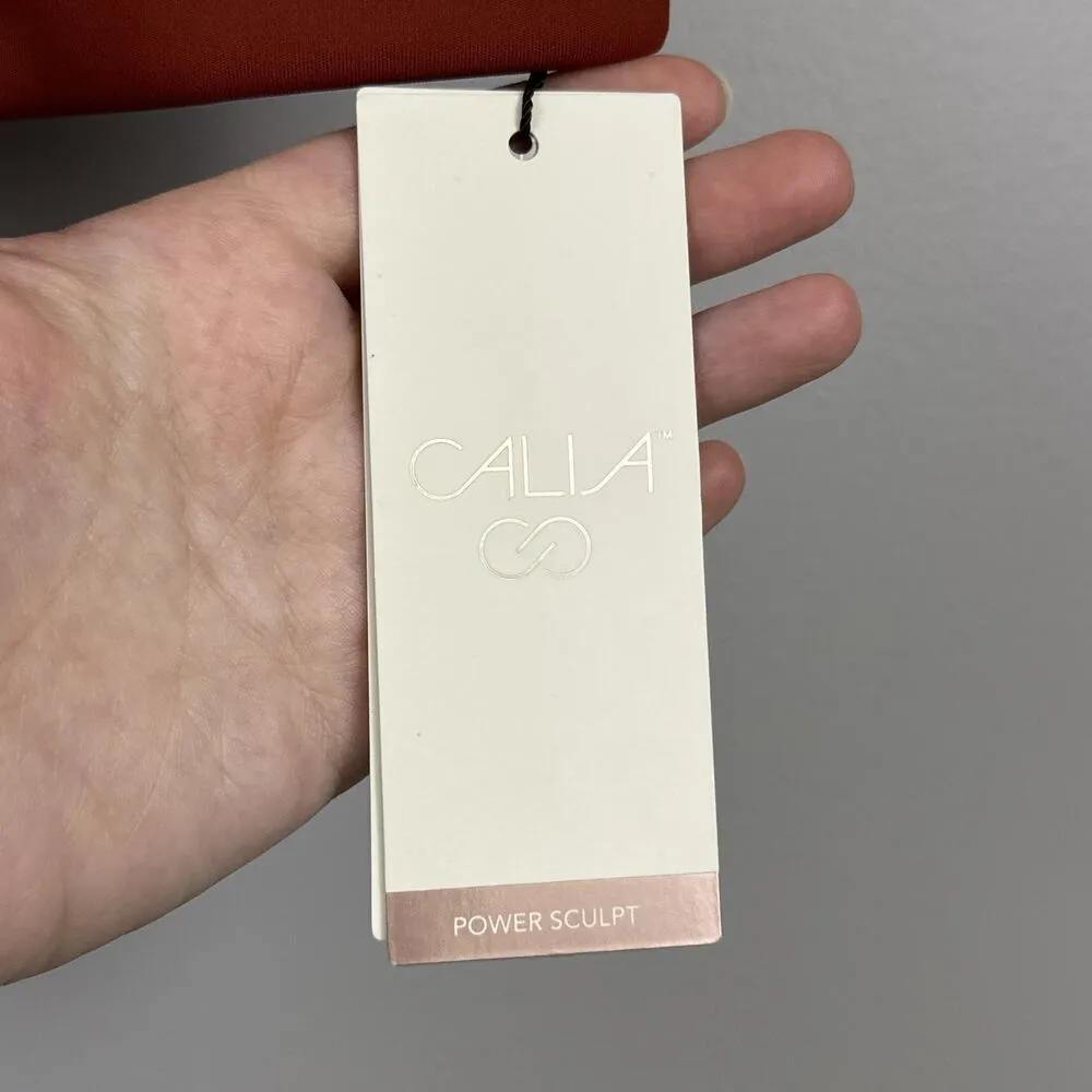 Calia by Carrie Underwood Powersculpt Crossback Sports Bra Size XL Dark Clay New Orange - Image 3