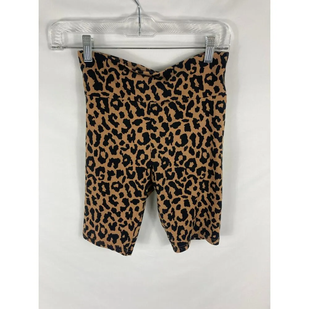 Wild Fable Animal Print Bike Shorts Size Small - Image 4