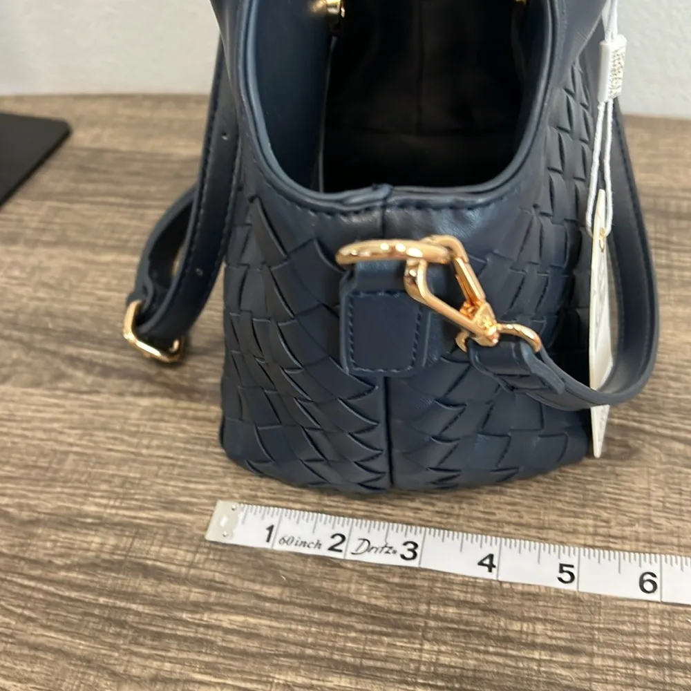 š¼ Urban Expressions Navy Blue Shoulder Bag with Removable Crossbody Strap - Image 11