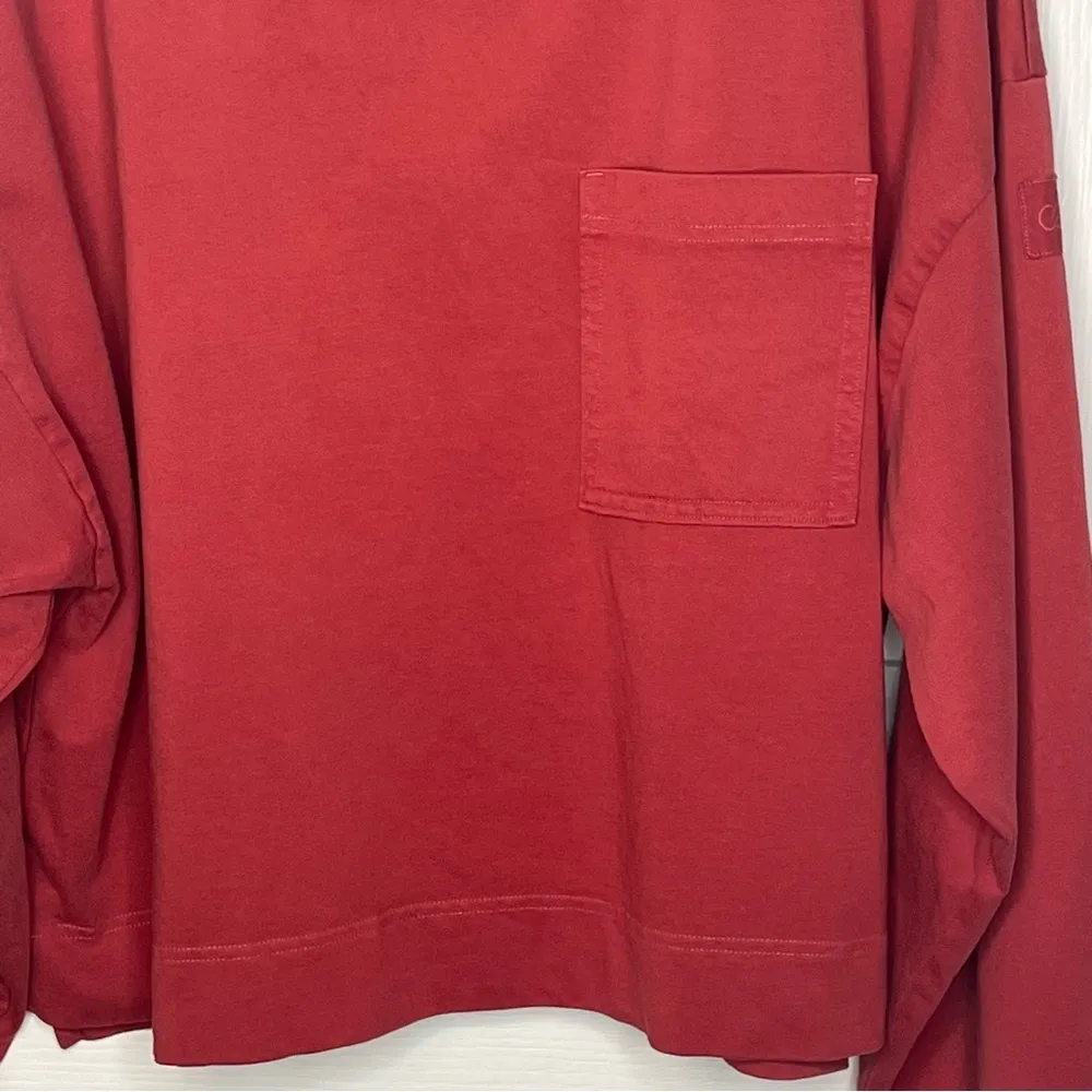 Calia by Carry Underwood Rust Sweatshirt Sz XL Oversized - Image 3
