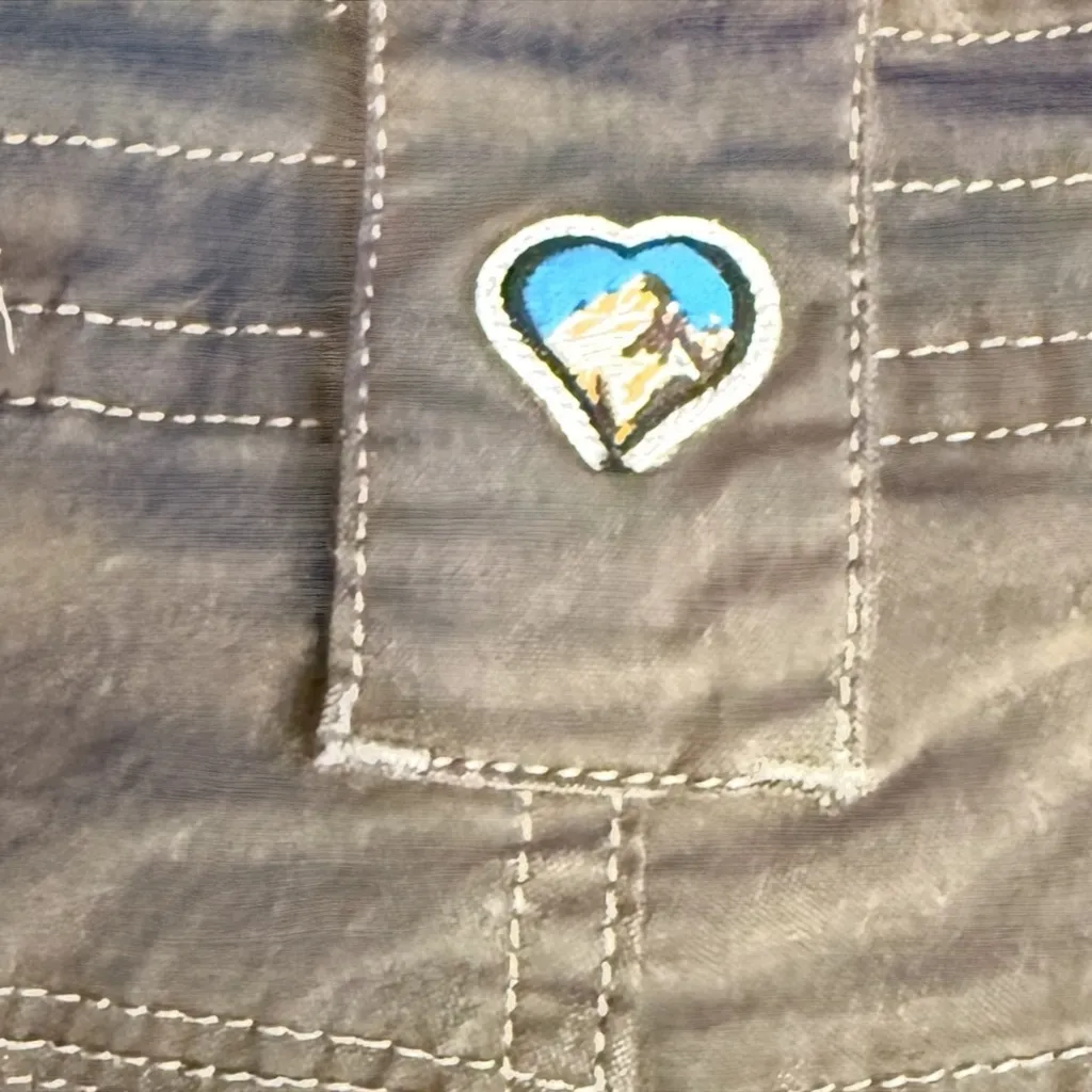 KÜHL Splash 11 Cargo Shorts Women’s Koal Gray Stretch Outdoor Hiking Size 14 - Image 5