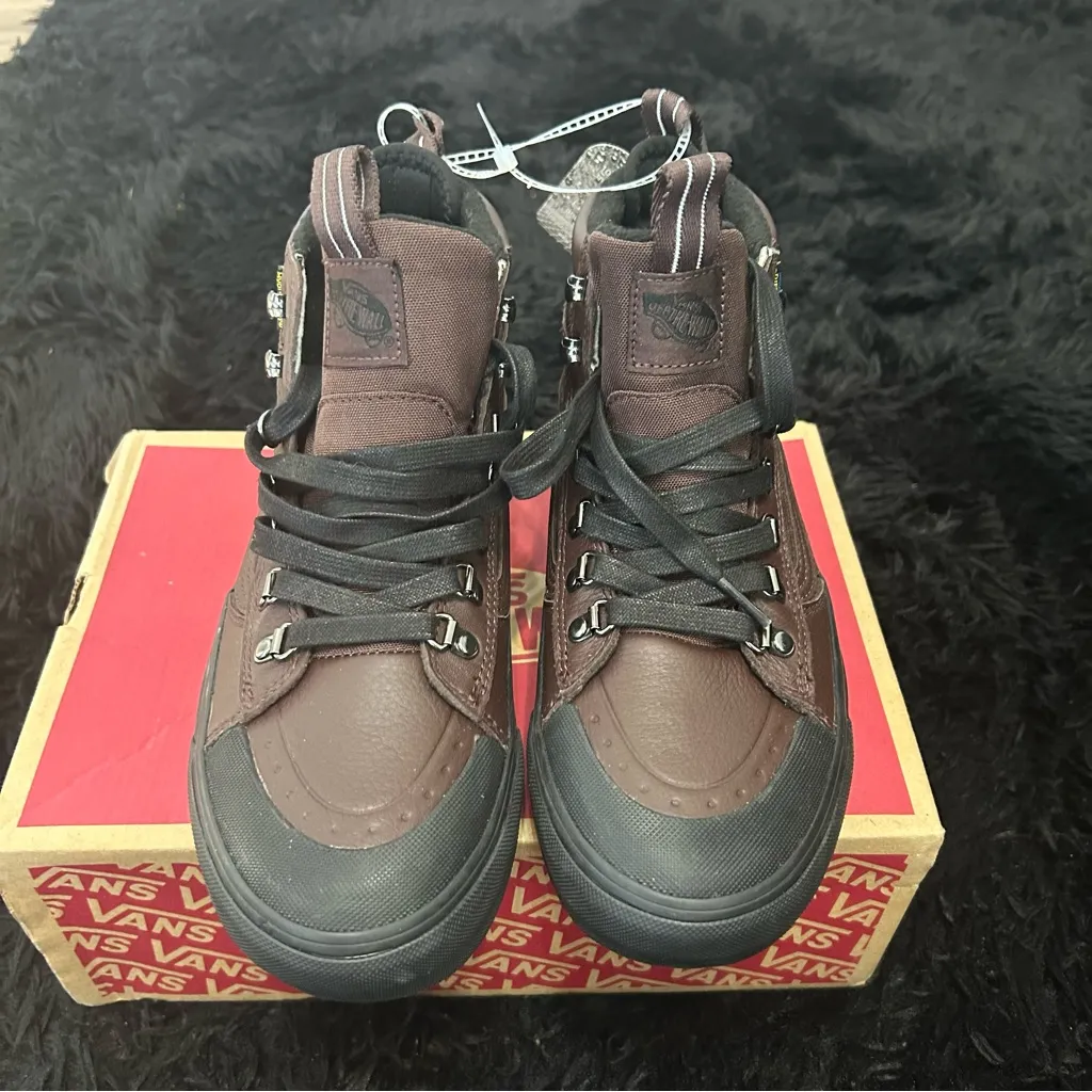 VANS MTE sk8-hi top waterproof insulated ultracush lace up ankle boots shoes 8 - Image 3