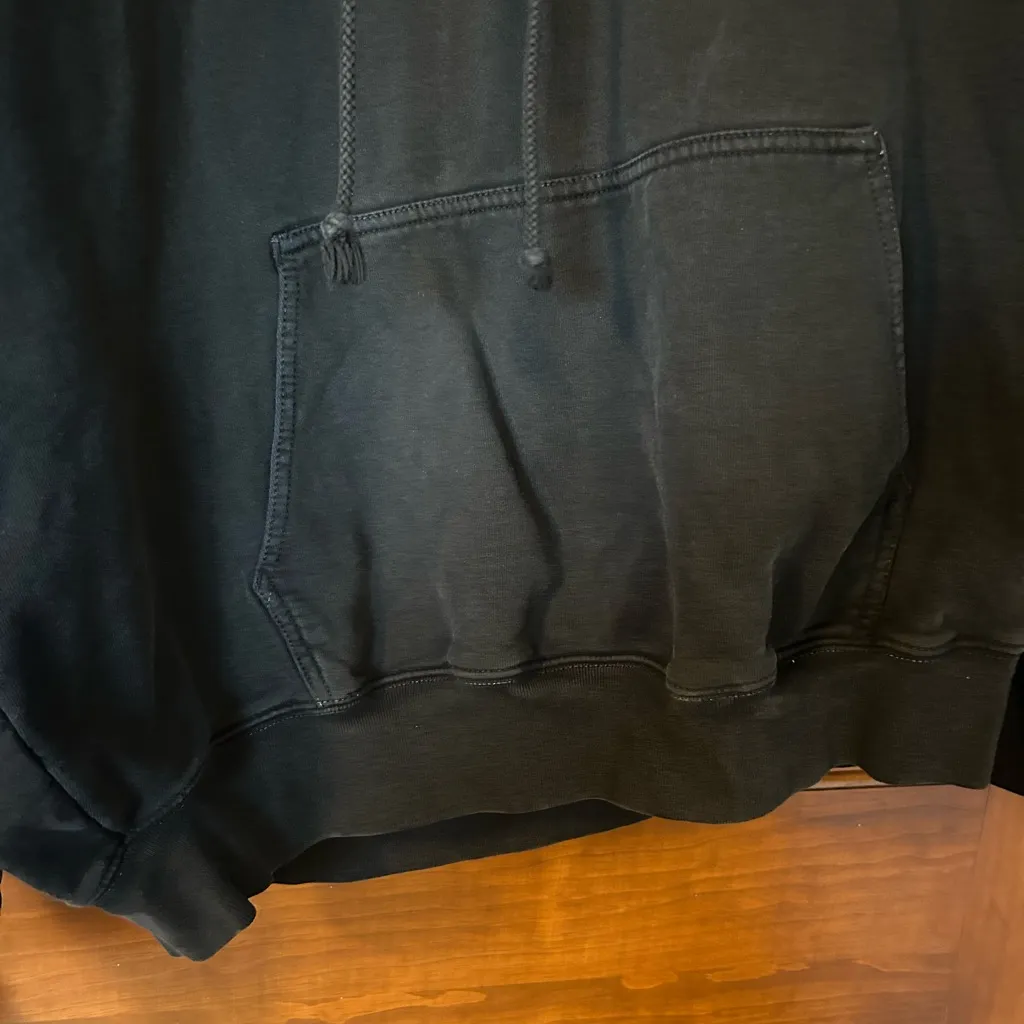 Brandy Melville Black Butterfly Oversized Sweatshirt - Image 6