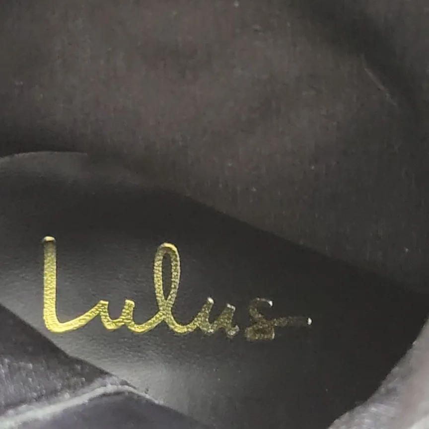 Lulus Shoes Size 6 Women's Lulus Mazarine Faux Suede Platform Mid-Calf Boots EUC Women's Shoes - Image 12