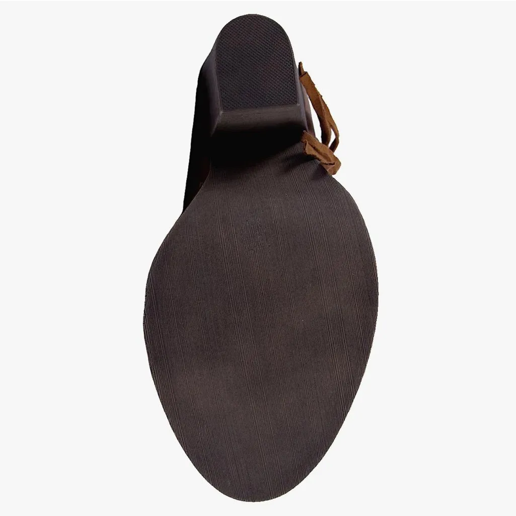 $80 NEW Jellypop Women's Jennifer  Heeled Ankle Boots western 10 - Image 4