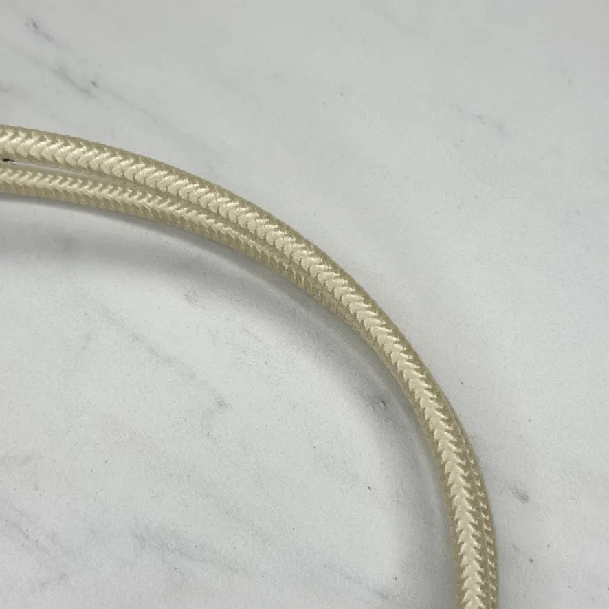 Leather Shop Vintage Beaded Braided Rope Belt Turquoise Pink Medium (M) ✨ Silver - Image 7