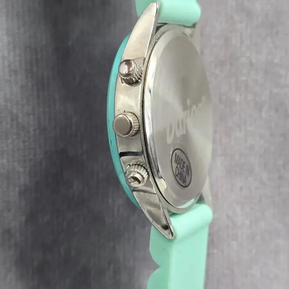 Darice Mint Green Fashion Silver Womens Flexible Watch Jewelry Accessories JB4 - Image 5