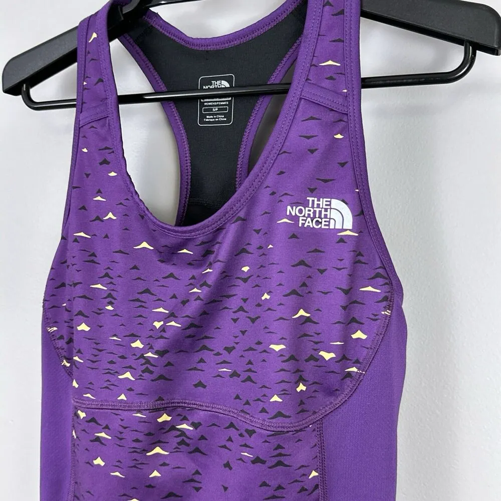 The North Face Size Small Flight Series Vapor Wick Shelf Bra Racerback Tank Top - Image 2
