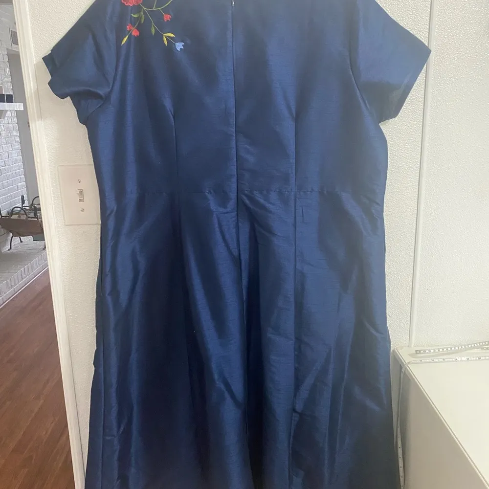 Wayward Fancies eShakti  Womens embroidered dress. 16W -18W (see measurements) - Image 7