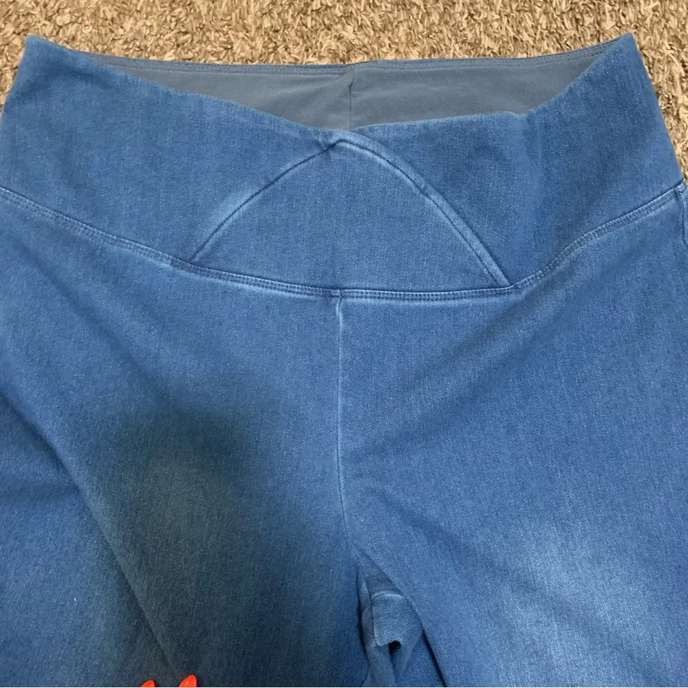 Women with Control by Renee Greenstein woman bootcut flare jean like size 14 Blue - Image 7