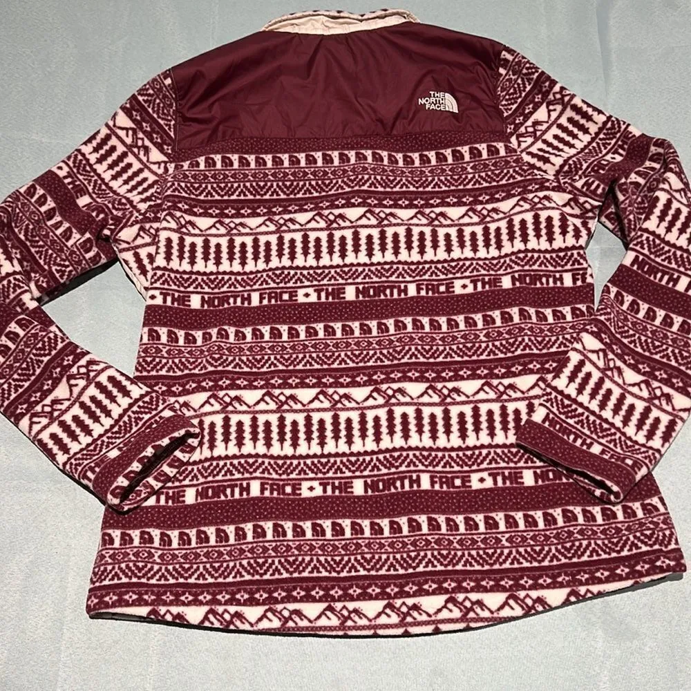 The North Face Nordic Snap pullover Fleece top D31 - Image 9
