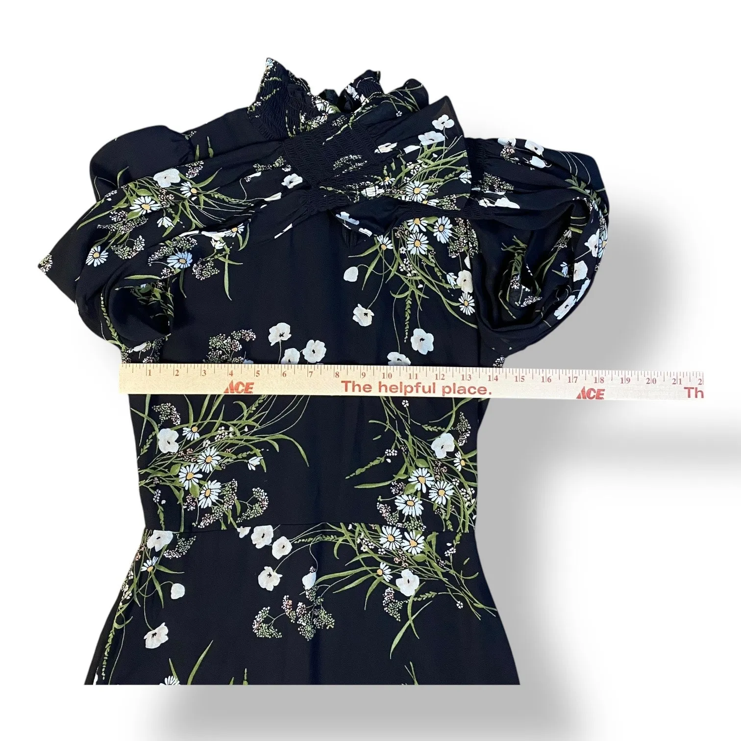 Reformation Archie Floral Mini‎ Dress Size 2 Spring, Summer, Party - Image 4