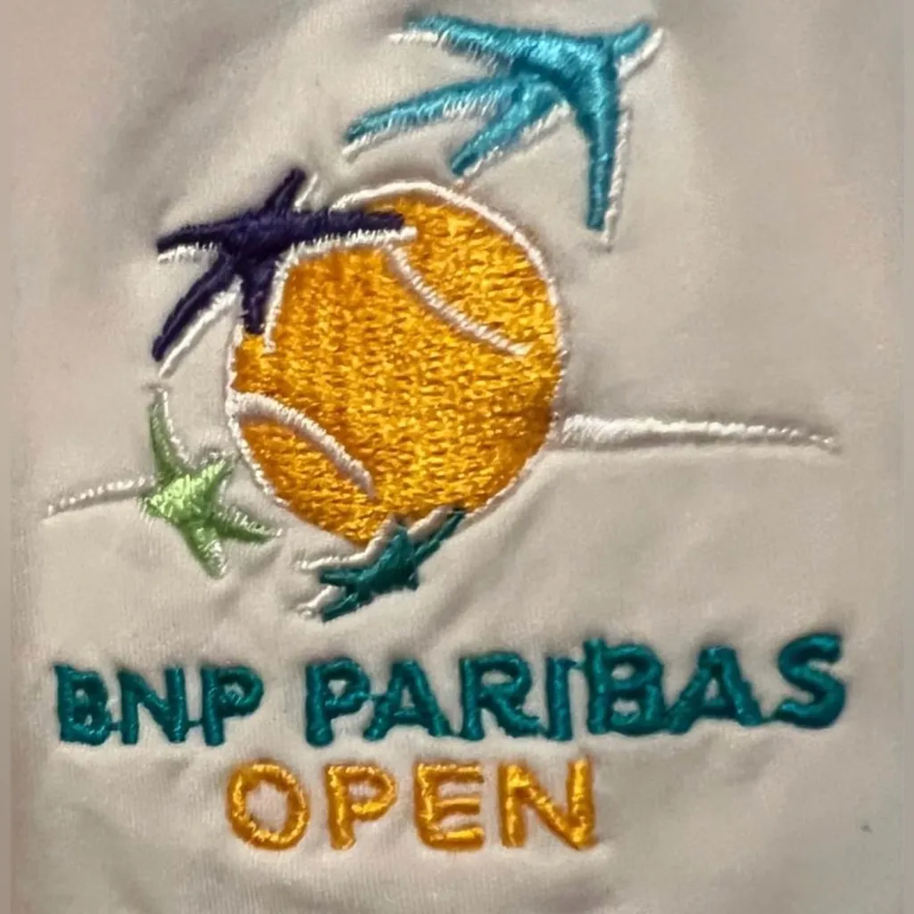 FILA Christopher Bevans BNP Paribas Open Tennis Tank‎ Top Women's Size Small NEW - Image 7