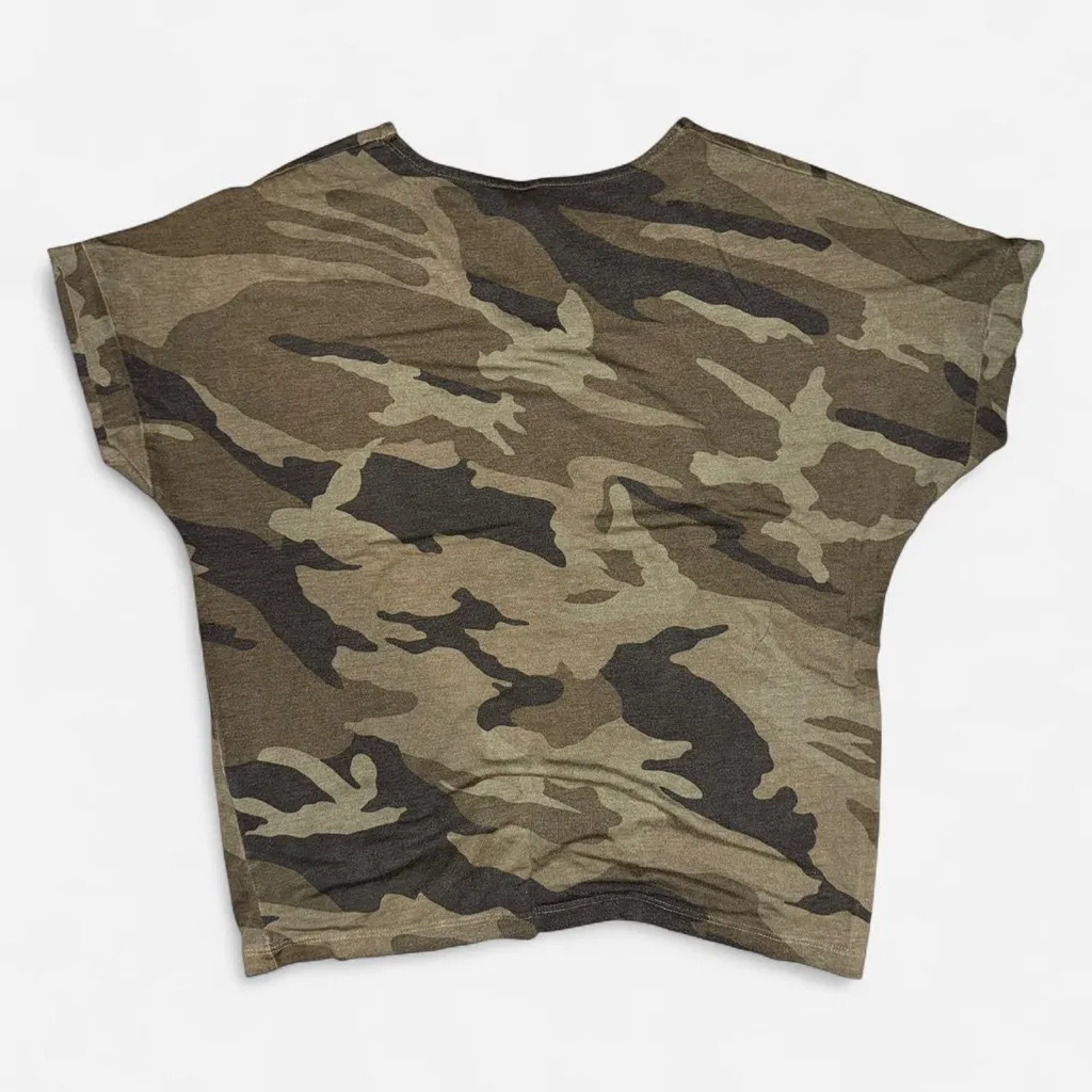 Alya Camo Twisted Front Top from Francesca’s - Image 2
