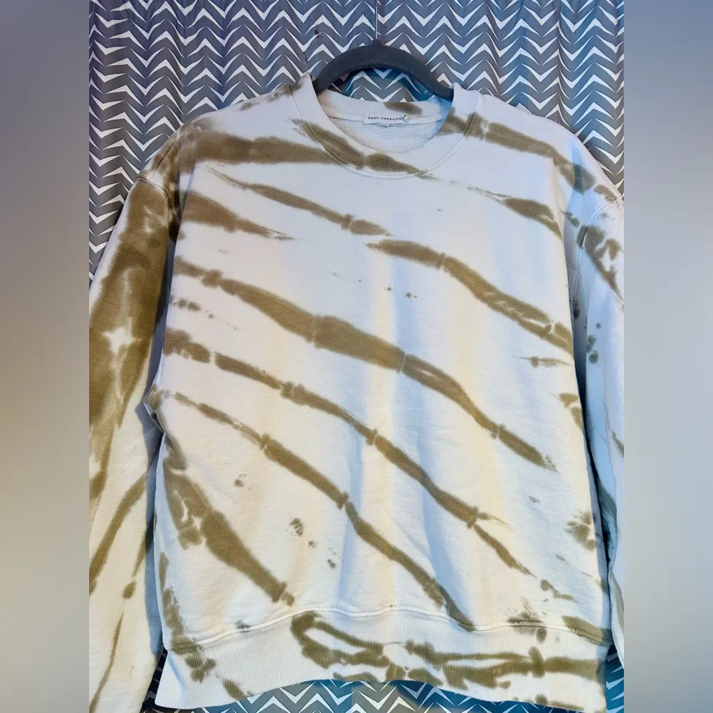 Good American | Boyfriend Sweatshirt, Size 1 (Small) - Image 3