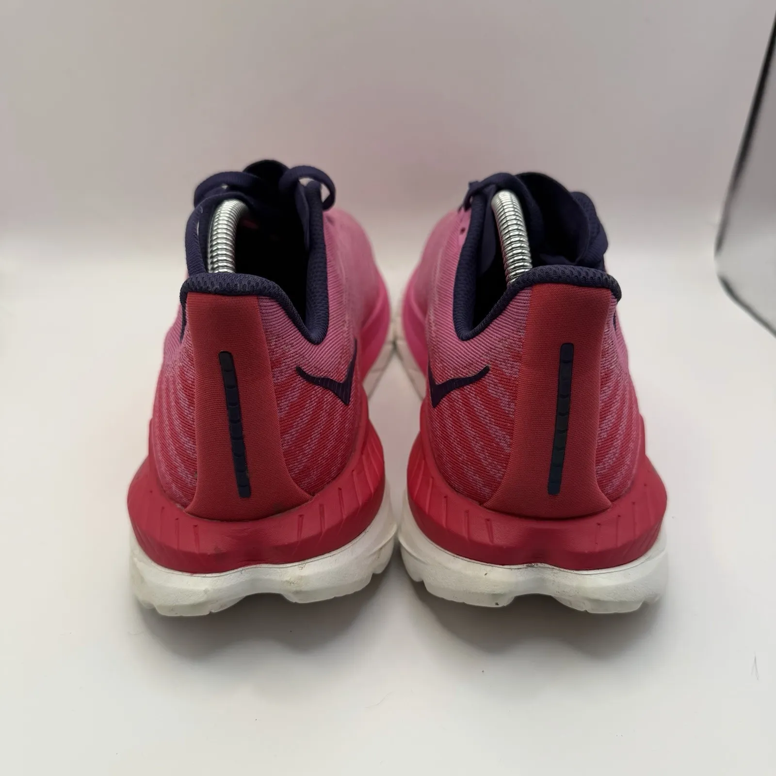 Hoka One One Womens Mach 5 1127894 Pink Running Shoes Sneakers 11 B Raspberry - Image 4