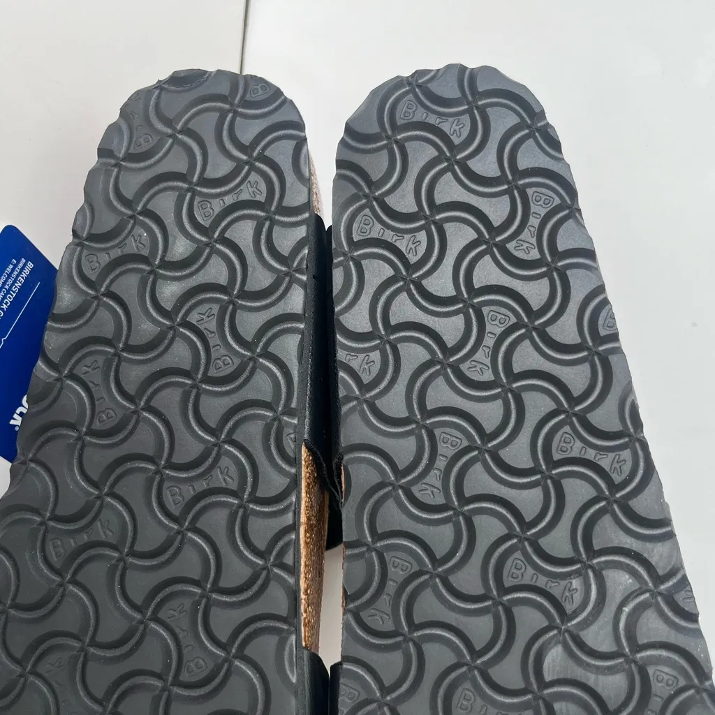 Birkenstock Salina black leather Sandals 11 NEW - Image 11