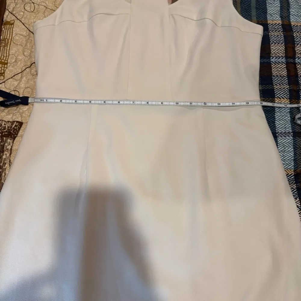 Forever 21 Women's Sleeveless Dress off white Sz L open detail front color - Image 8