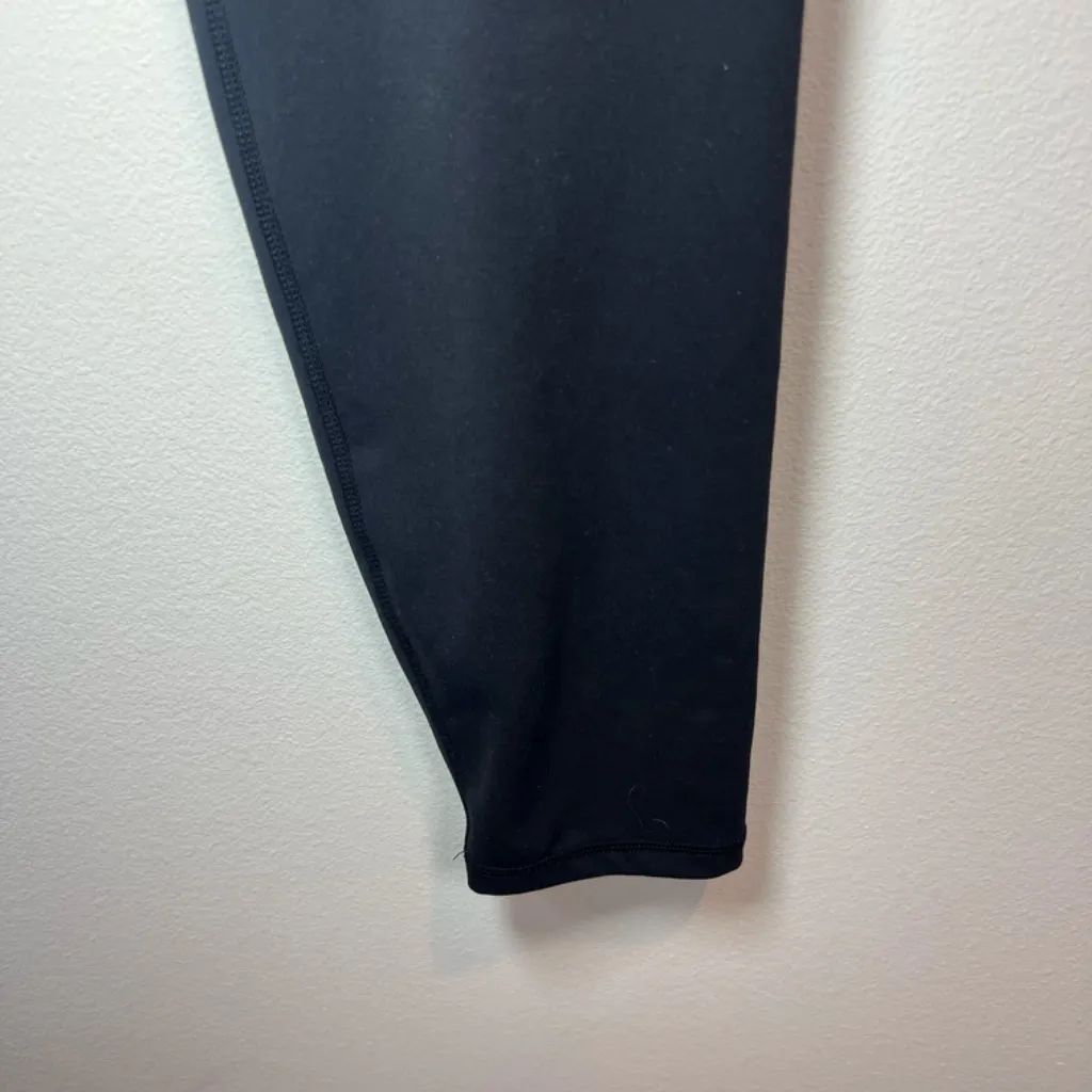 Sunzel Cross Front High Rise Leggings Black Stretch Skinny Yoga Gym Womens Sz XL - Image 5