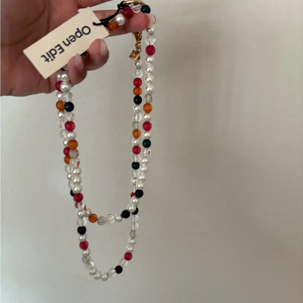 Open Edit NWT  Multicolor Beaded Necklace - Image 6