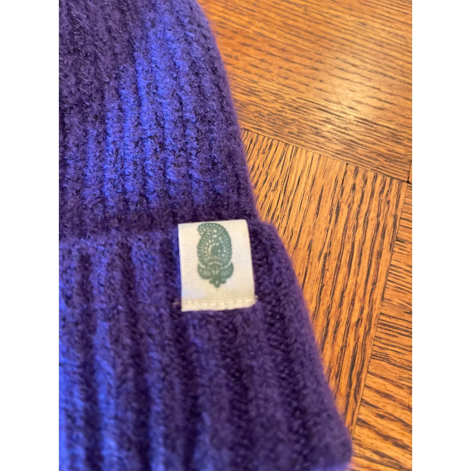 Vera Bradley Purple knit beanie - Image 2