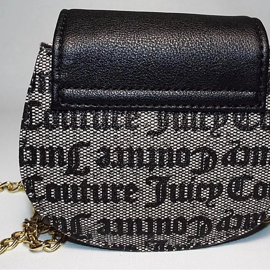 Mini Bag Juicy Couture Small Purse Bag Crossbody Chain Gold Bling Y2K Girly Logo - Image 5