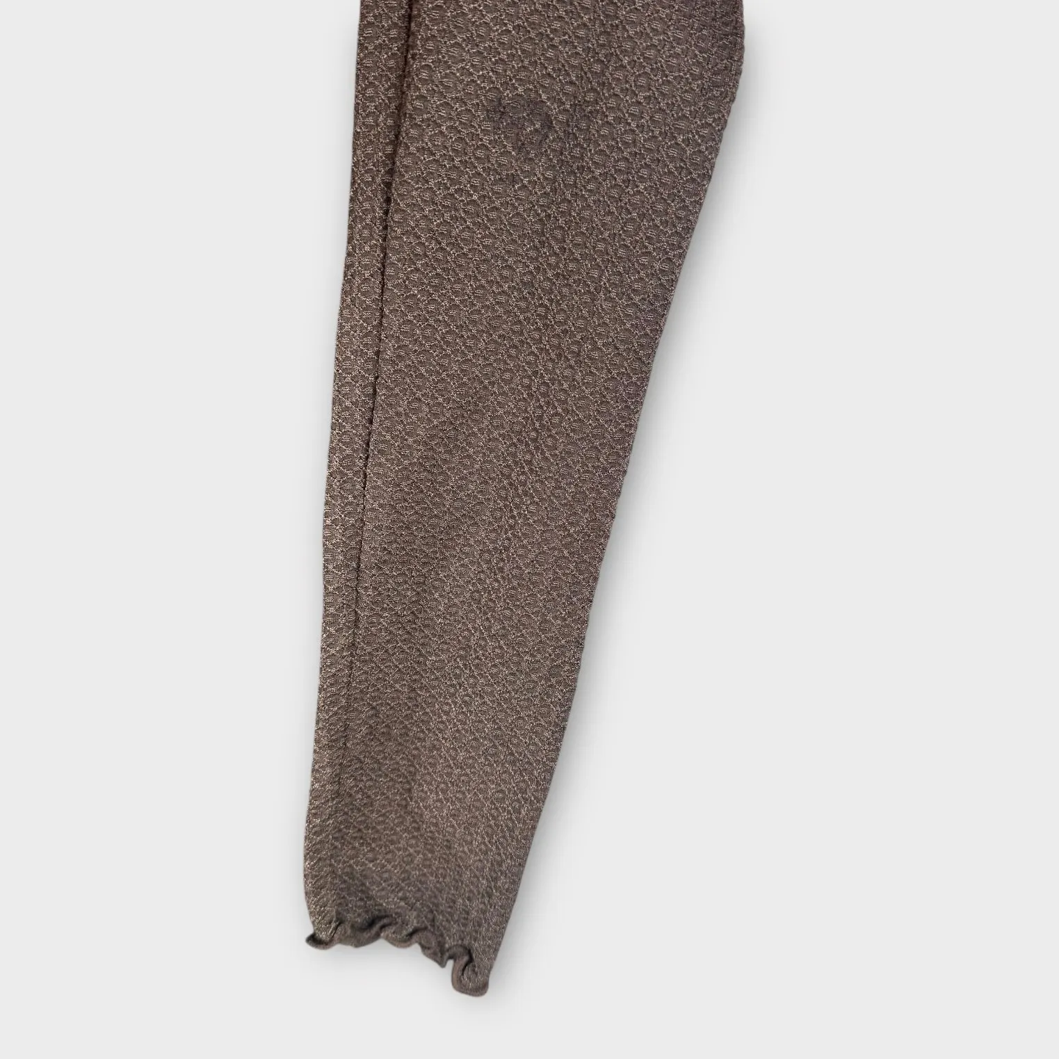 Garage Women's Dark Brown Cropped Long Sleeve Turtleneck Size Medium - Image 5