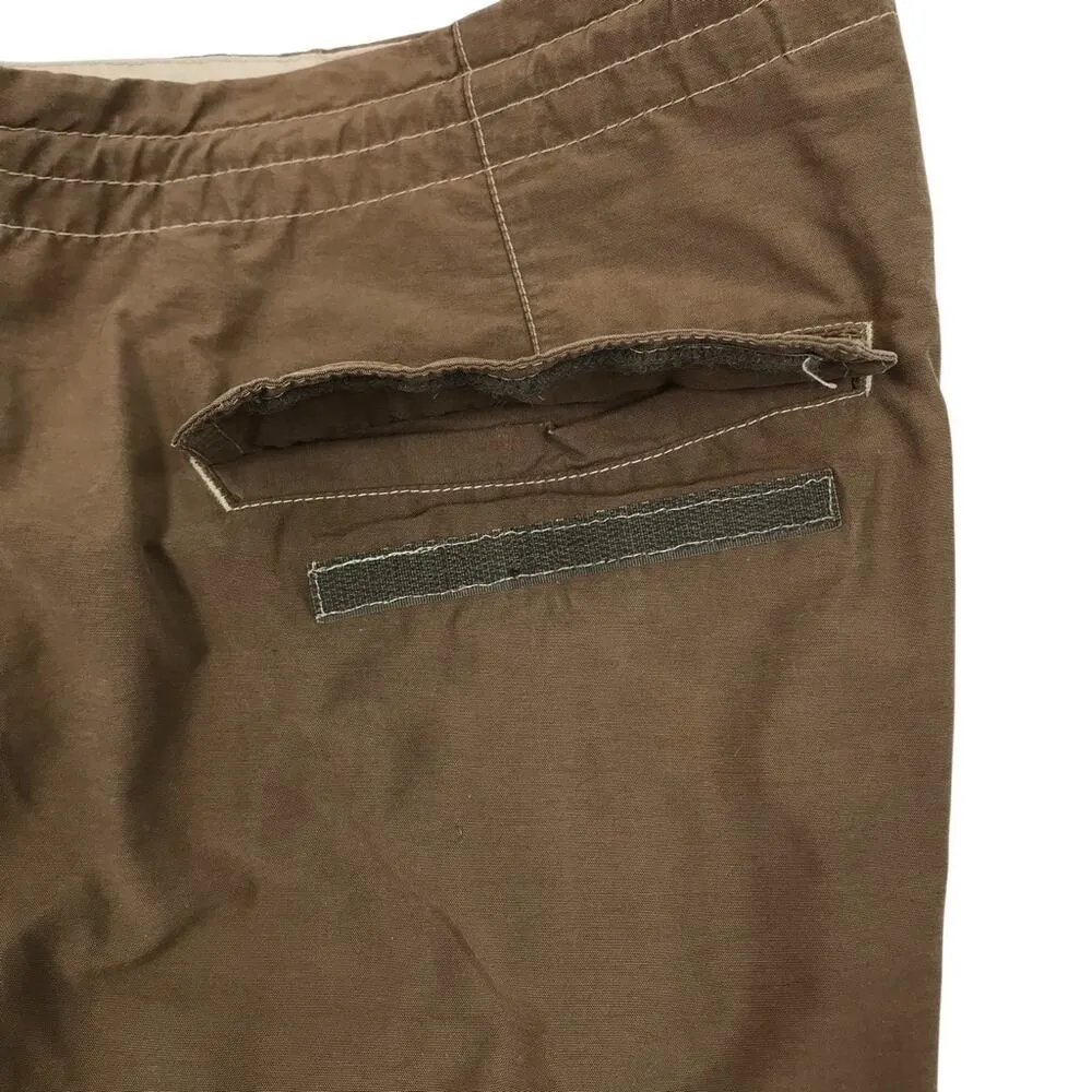 COLUMBIA Drawstring Shorts Women XXL Brown Outdoor Travel Athletic Hiking Light - Image 6