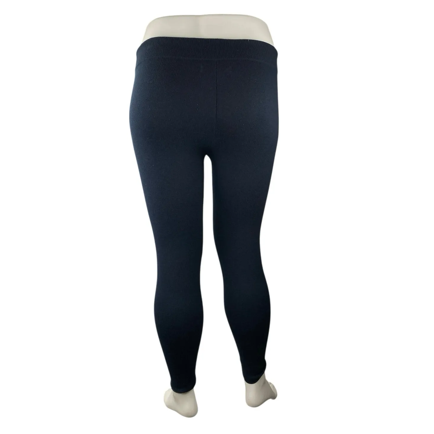 Tory Sport Women's Navy Blue Elastic High Waist Athletic Joggers Trouser Pants S - Image 3