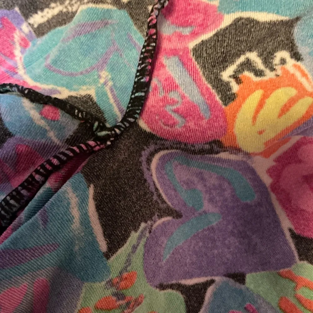 Vintage 80s bright hearts unitard Size XS - Image 3