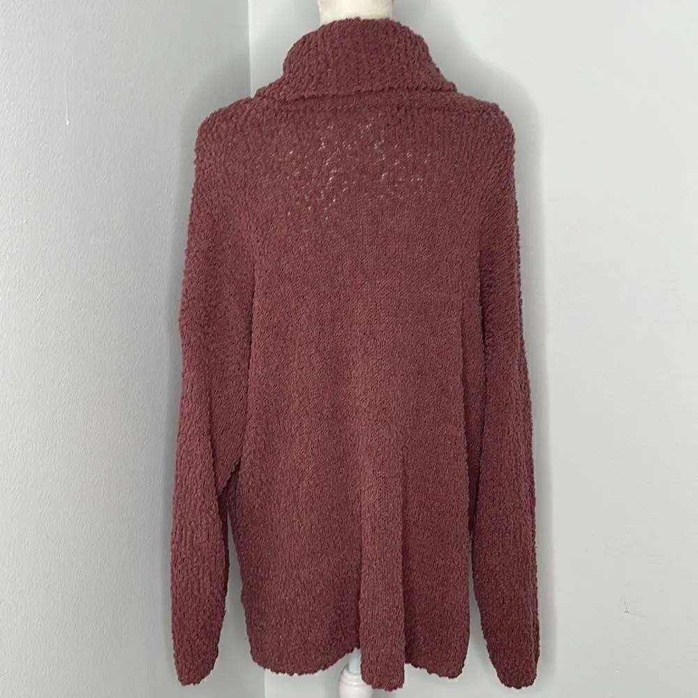 Bobeau bubble knit or popcorn knit turtleneck sweater. Size 2X. - Image 3