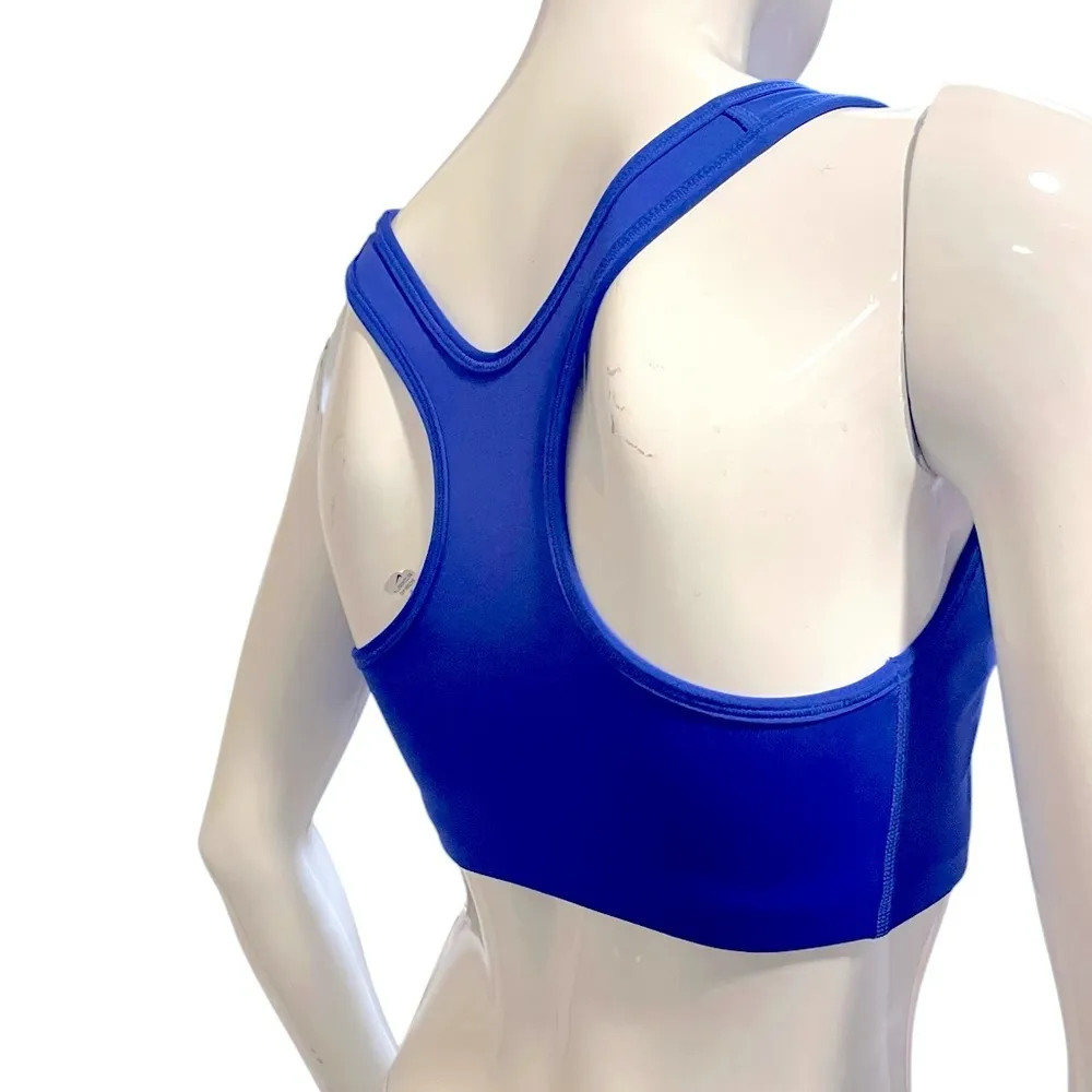 Nike Dri-Fit Women's Blue Sports Bra Medium Athleisure - Image 2
