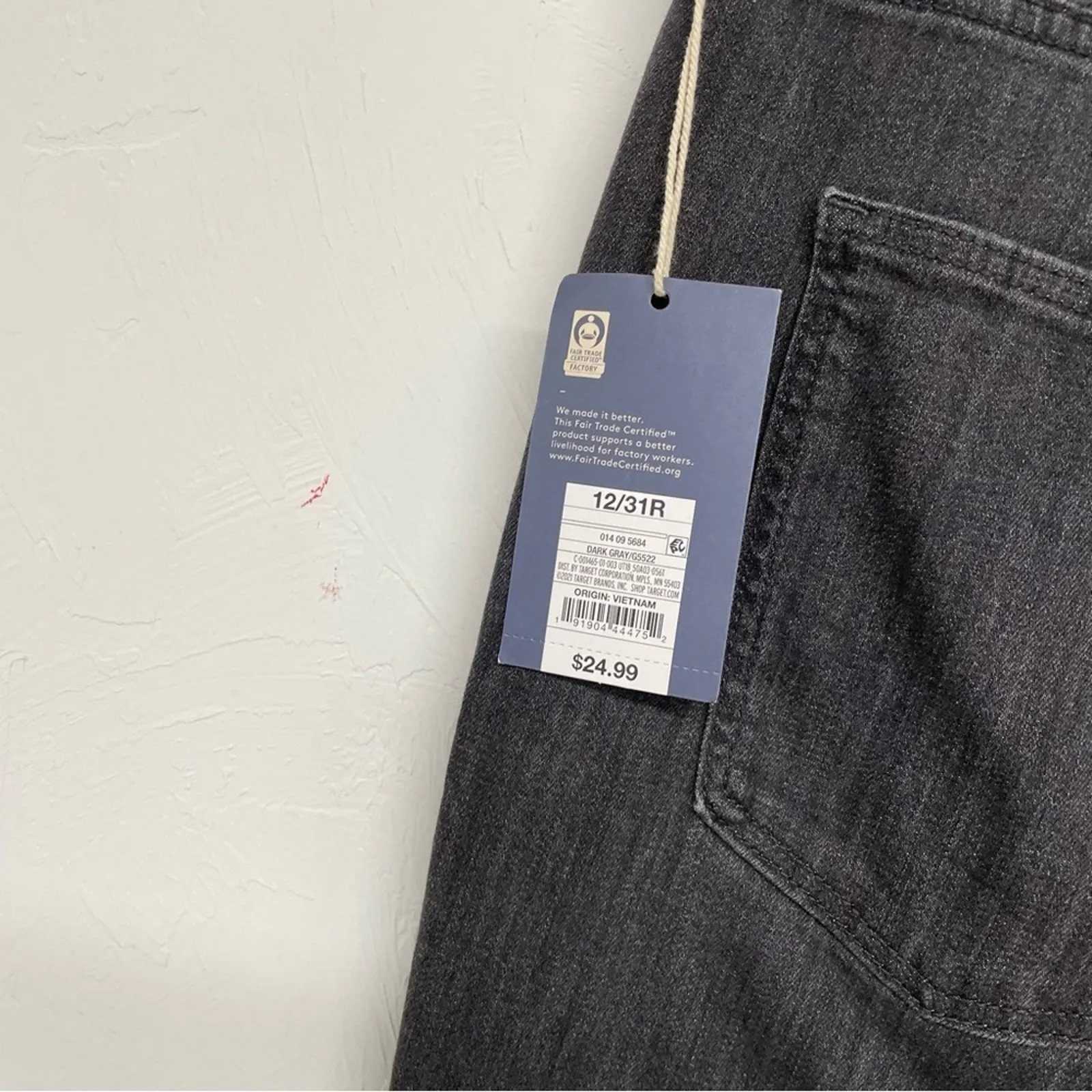 Universal Thread Grey High Rise Skinny Jeans Smooths & Sculpts Womens 12 Denim - Image 6