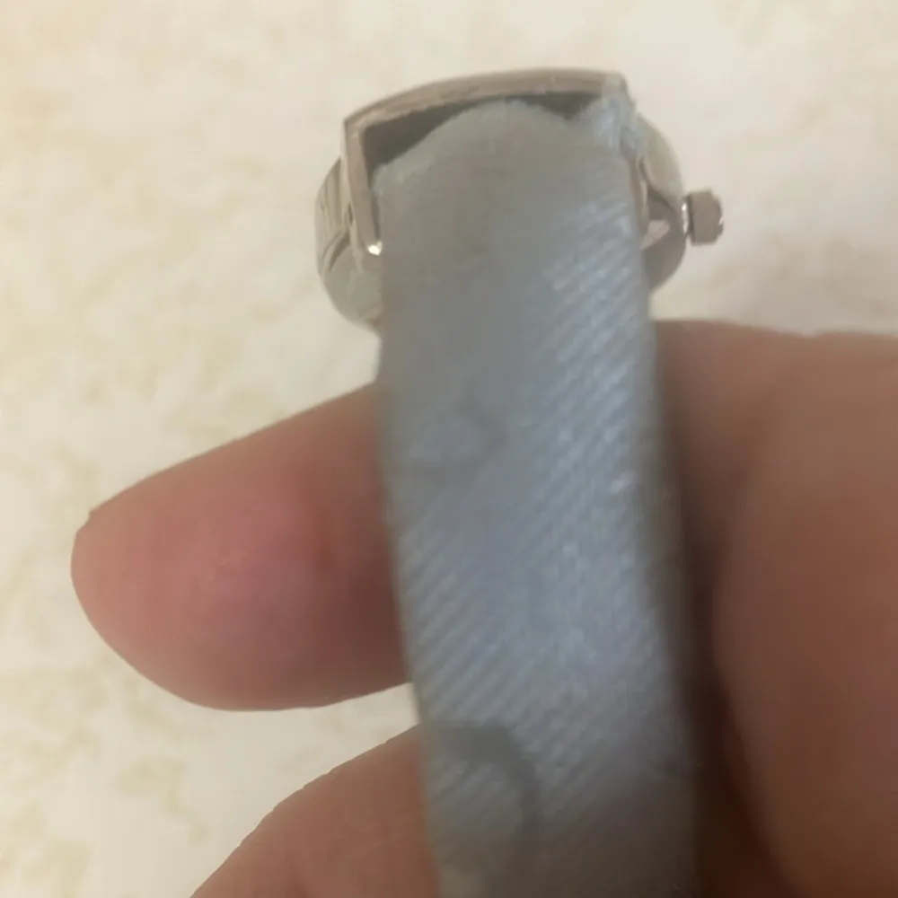 Silver Wearable cuff style Watch as is - Image 2