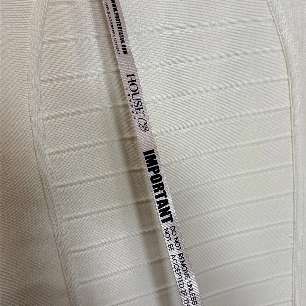 House of Cb Sorcha white Skirt Sz Med - Image 5