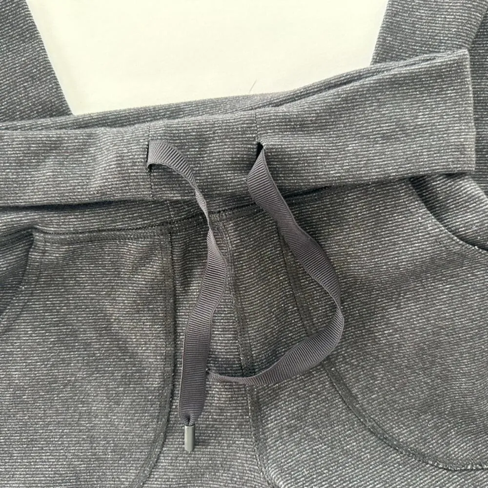 Lululemon Skinny Will Pant Wee Stripe Black Heathered Size 2 Straight Leg Retro - Image 9