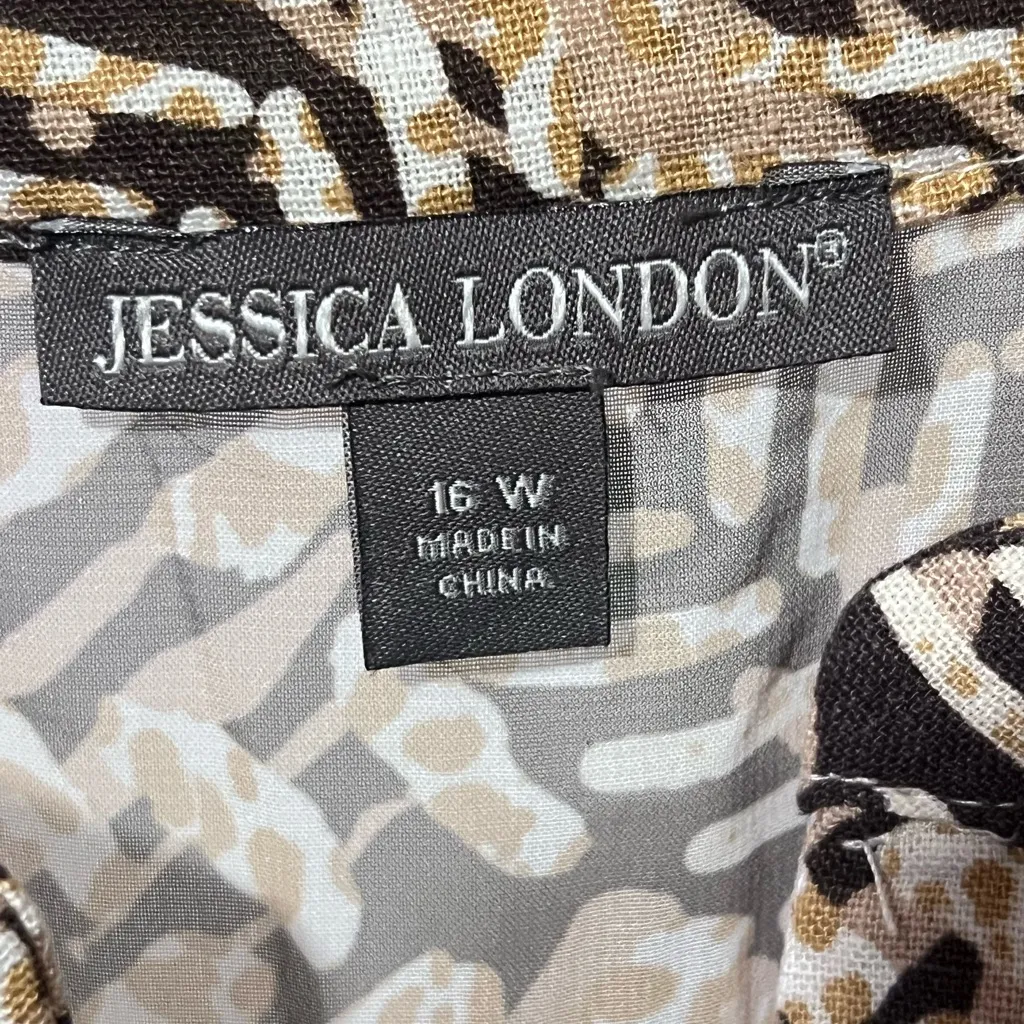 Jessica London size 16w high-low tunic top - Image 4