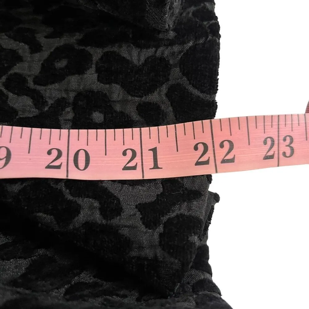 Keepsake The Label Black Leopard Print Peplum Top - Image 8