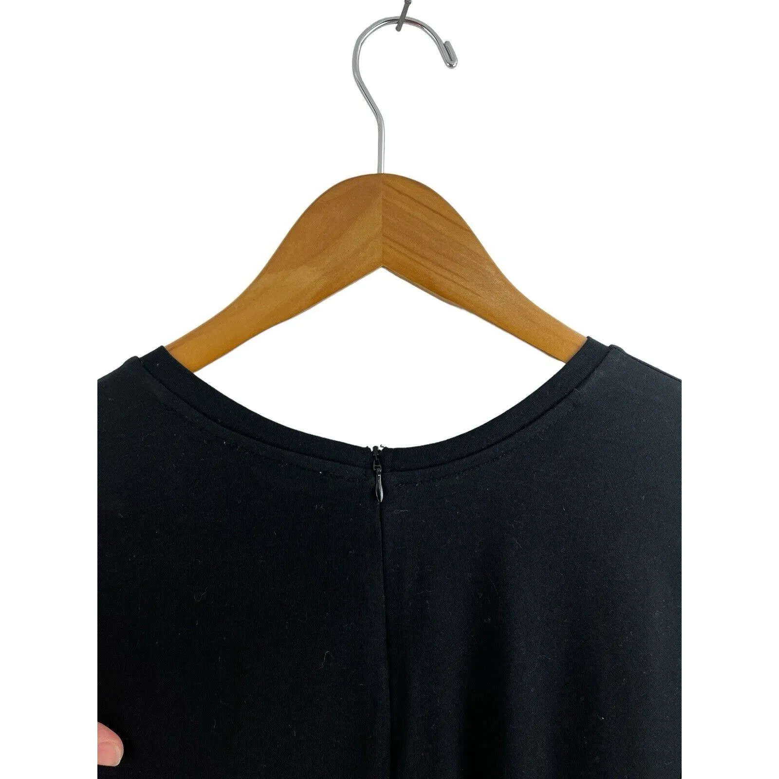 ZARA  Women’s Romper Pants S Black Long Sleeve Jumper One Piece Small Whimsigoth - Image 7