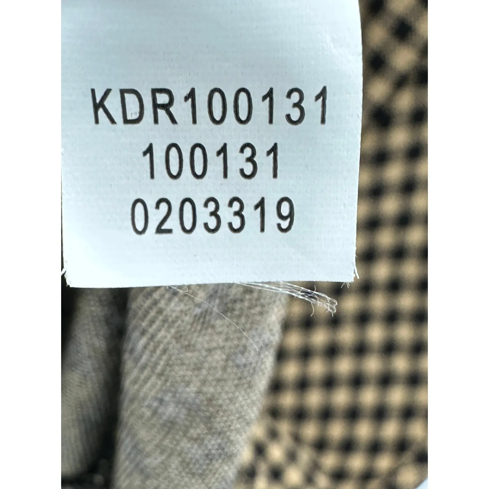 J Jill Ponte Gingham Midi Dress Size S Lagenlook Picnic Neutral Capsule Stretch Black - Image 7