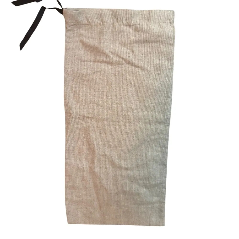 Gucci Dust Bag Beige Drawstring Authentic Designer Handbag‎ Shoe Accessory - Image 5