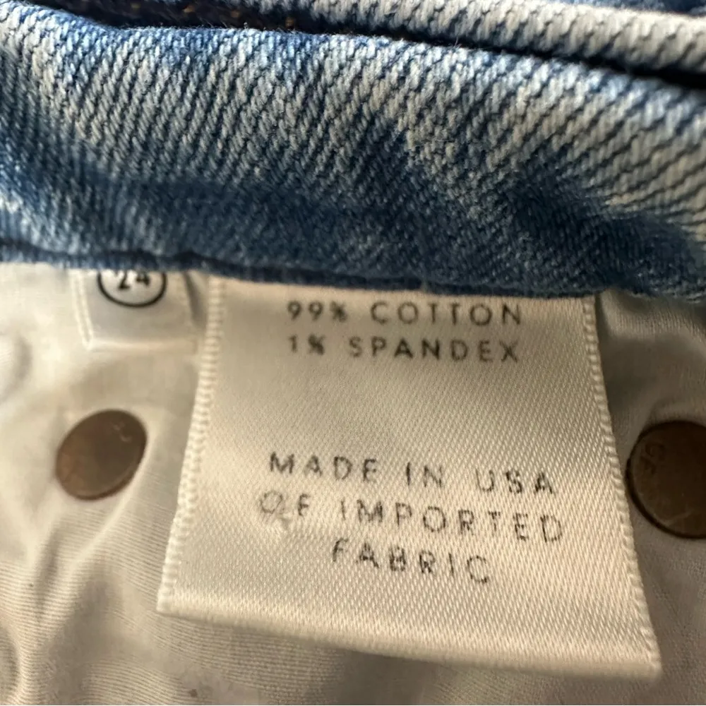 GRLFRND Karolina High Rise Slim Skinny Jean On The Run Size 24 - Image 11