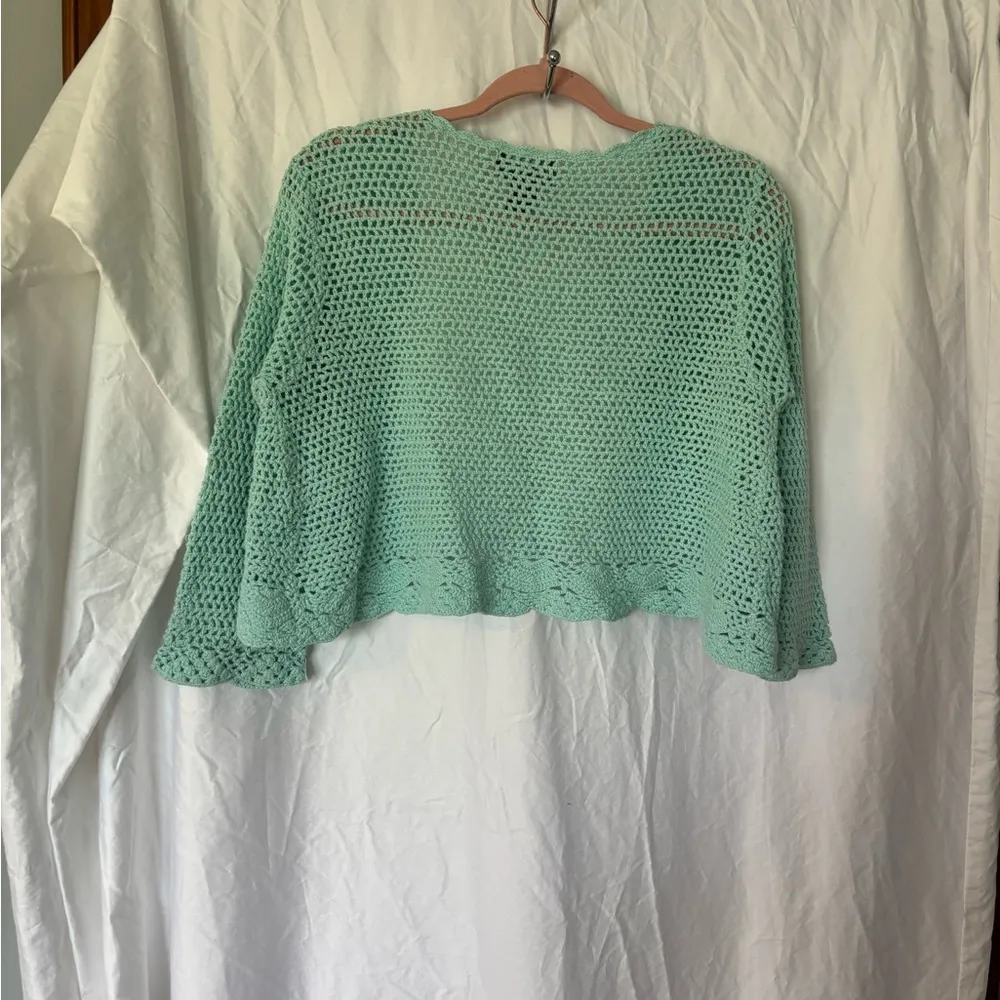 Ashro Light Green Crochet Set Size Large - Image 5