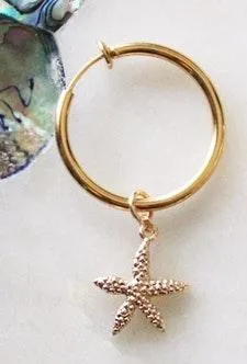 Set Of 3 Pieces /Hoops With CZ Charms Gold - Image 2