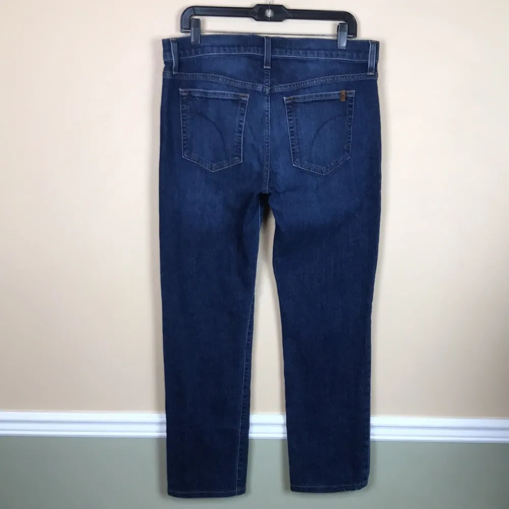 Joe’s Jeans Women’s The Brixton Straight + Narrow Medium Wash Denim Jeans - Image 7